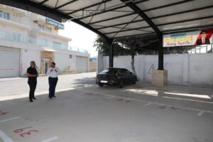 Başkan Canpolat, yapımı tamamlanan kompleksleri inceledi