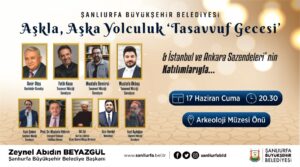 Şanlıurfa Büyükşehir Belediyesinden tasavvuf gecesi