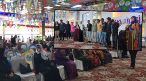 HDP’liler Buldan’ın gelişini saatlerce halay çekerek bekledi