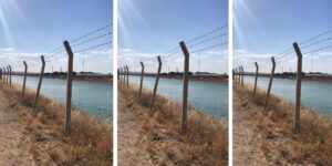 Hırsızlar DSİ’nin tel örgülerine dadandı