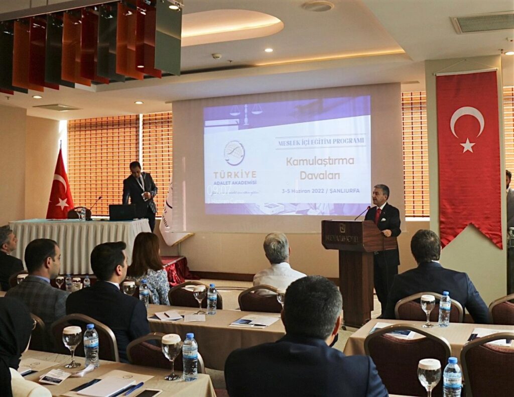 “Kamulaştırma Davaları” konulu meslek içi eğitim Şanlıurfa’da