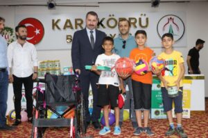 Karaköprü’de çevre dostu okullar ödüllendirildi