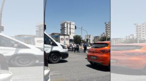 Karaköprü’de devre dışı kalan trafik ışıkları kazaya neden oldu