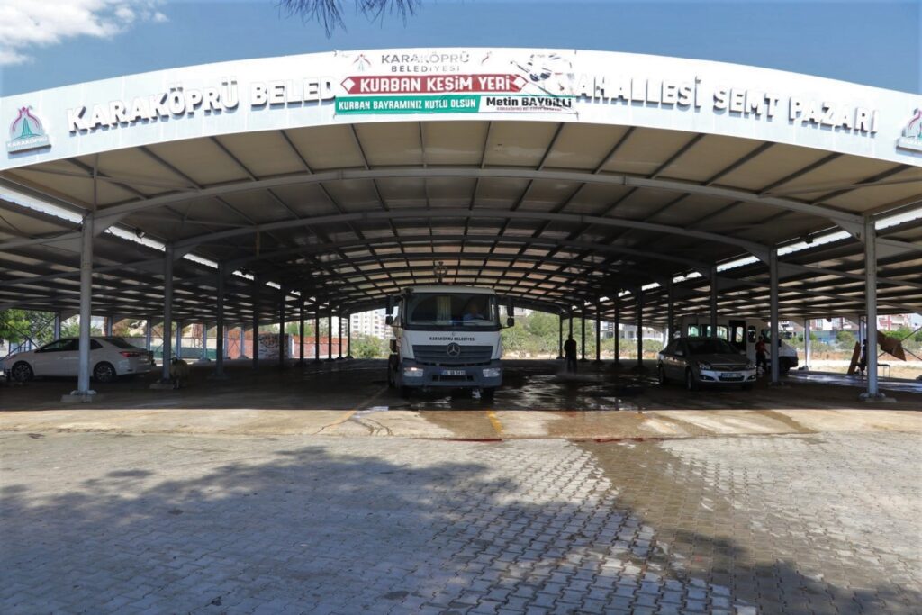 Karaköprü’de kurban kesim ve satış yerleri belirlendi