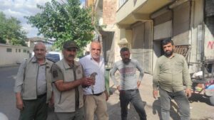 Şanlıurfa’da vatandaşlardan duyarlı davranış