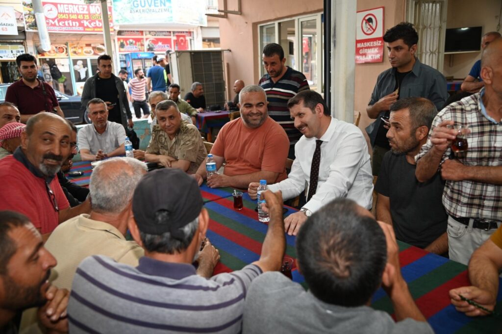 Şanlıurfa Valisi Salih Ayhan Ceylanpınar’da