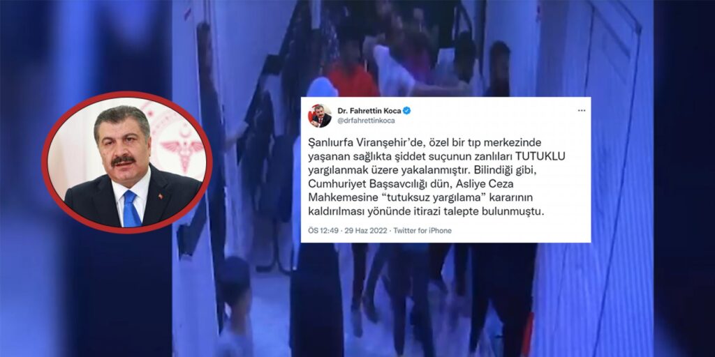 Viranşehir’deki olayla ilgili Bakan Koca’dan flaş açıklama