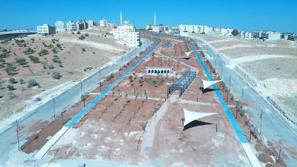 Haliliye Millet Bahçesi Projesinde çalışmalar hız kazandı