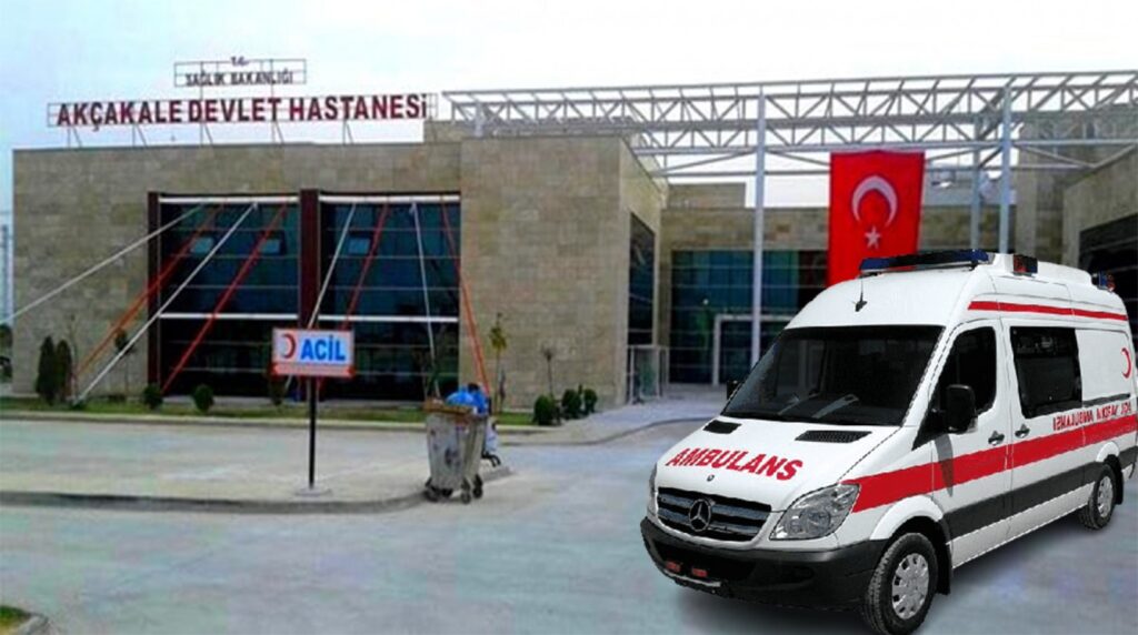 Akçakale’de kaza at arabası devrildi 1çocuk 1 kadın ağır yaralandı