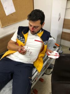 Şanlıurfa’da ambulans şoförünü darp eden şahıs tutuklandı!