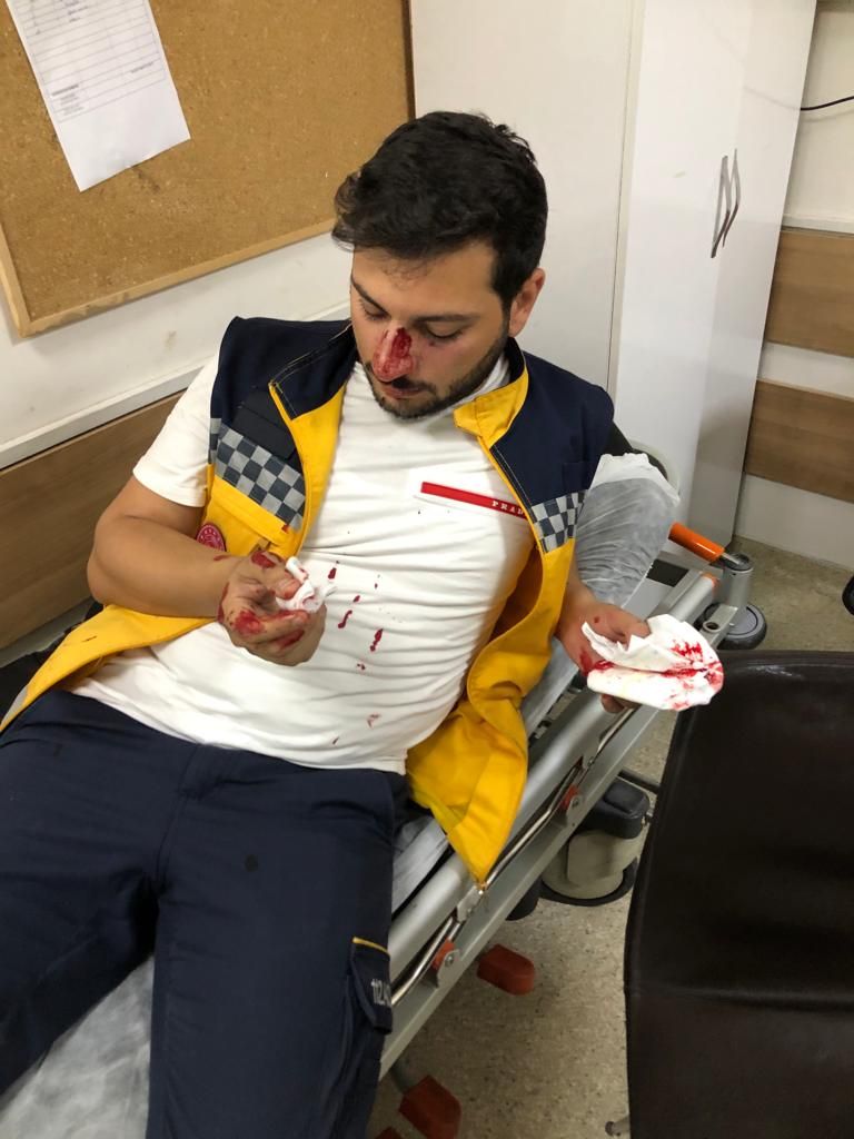 Şanlıurfa’da ambulans şoförünü darp eden şahıs tutuklandı!
