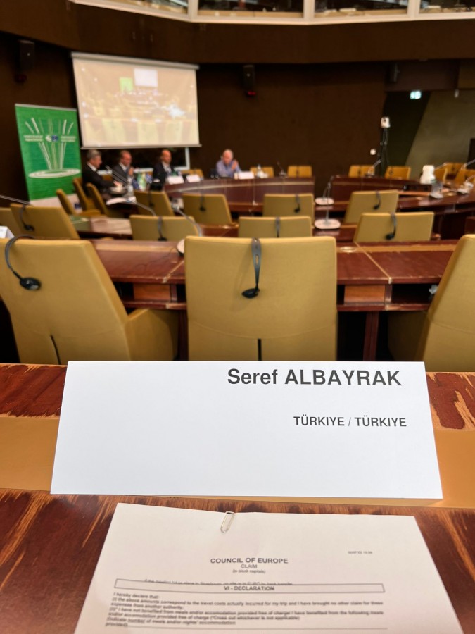 Başkan Albayrak, Türkiye’yi temsilen Avrupa Konseyi’nde!