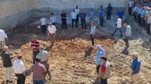 Eyyübiye’de belediyeye ait arsaya taziye evi yapmaya kalktı! Esnaf ve mahalleli tepki gösterdi