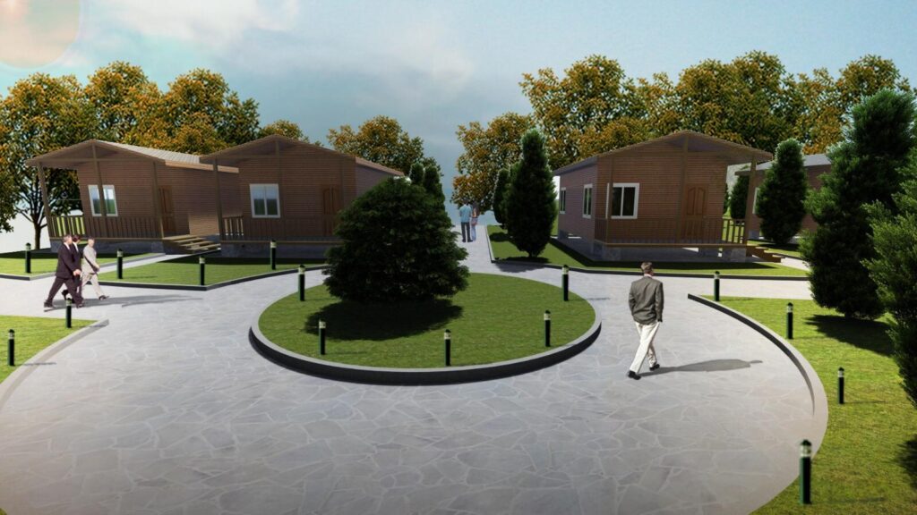 Şanlıurfa’da bungalov evler cezbedecek