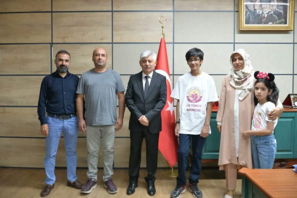 Şanlıurfa İl Milli Eğitim Müdürü birincileri misafir etti