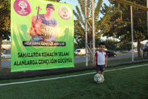 HDP Şanlıurfa Gençlik Meclisinden Kemal Kurkut futbol turnuvaları maçları başladı