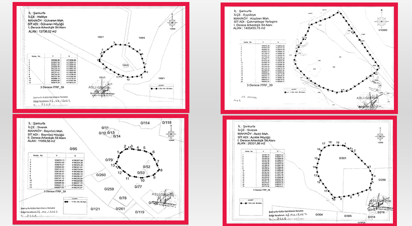 Şanlıurfa’da 4 bölge sit alanı ilan edildi