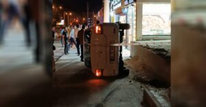 Şanlıurfa’da korkunç kaza! Takla attı