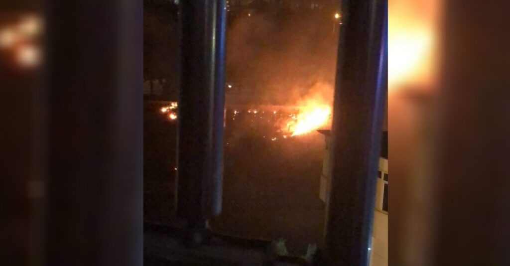 Şanlıurfa’da yangına dakikalarca müdahale edilmedi iddiası!