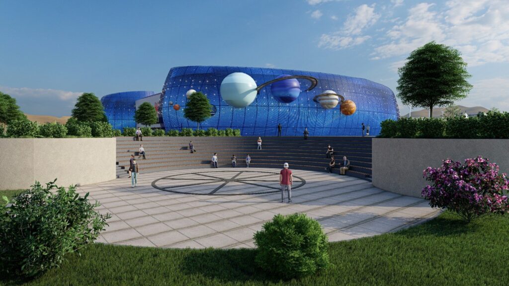 Şanlıurfa Bilim Merkezi hızla yükseliyor