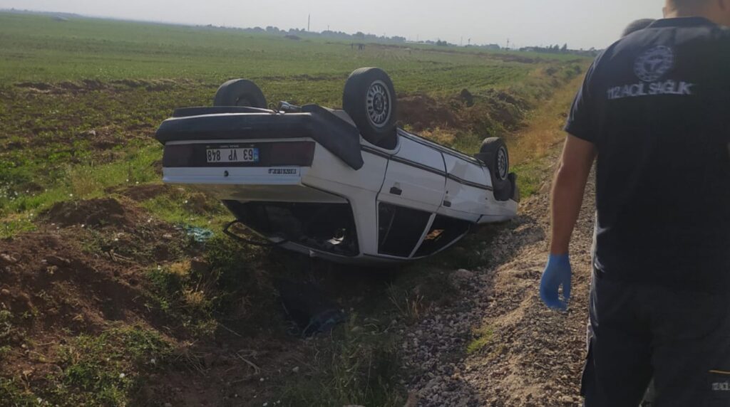 Harran’da korkutan kaza!