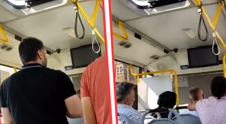 Urfa’da yolculuk yapan vatandaşın ‘klima’ isyanı!