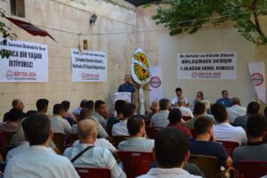 Urfa’dan da üyeleriyle BİRTEK-SEN ilk kongresini gerçekleştirdi