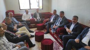 Urfalı heyetten eski valiye vefa ziyareti