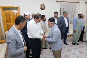 Şanlıurfa Valisi Salih Ayhan bu kez alimlerle görüştü