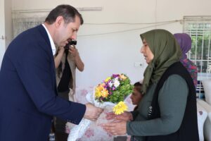 Şanlıurfa Valisi Salih Ayhan  Siverek ve Hilvan’da temaslarda bulundu