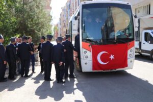 Viranşehir’de Kıbrıs gazileri Kıbrıs’a gidiyor