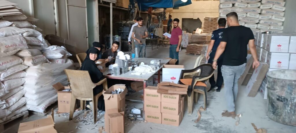 Şanlıurfa’da yüzlerce paket saç boyası imha edildi!