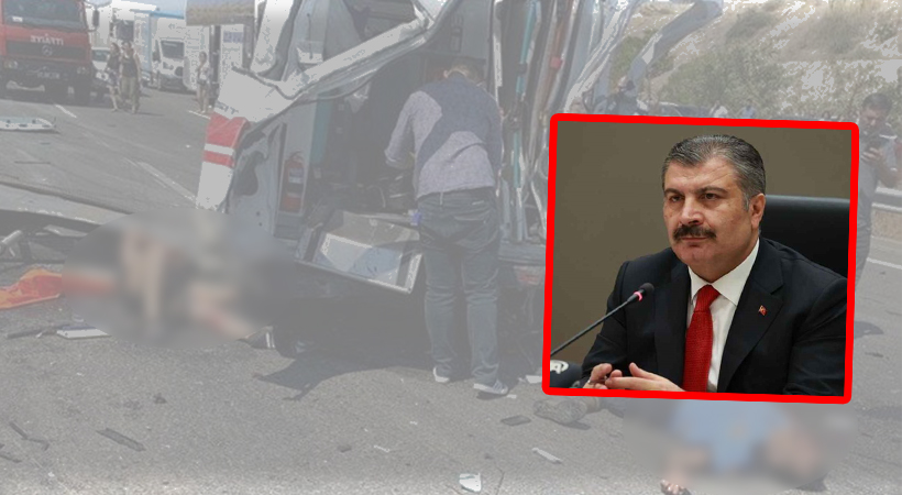 Bakan Koca yaşanan kazanın bilançosunu açıkladı