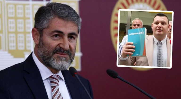 Bakan Nebati’ye “İktisada giriş” kitabını gönderdiler