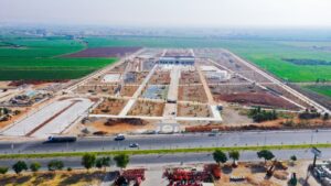 Eyyübiye Millet Bahçesi’nde sona yaklaşıldı