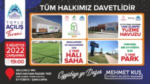 Eyyübiye’de toplu açılış töreni