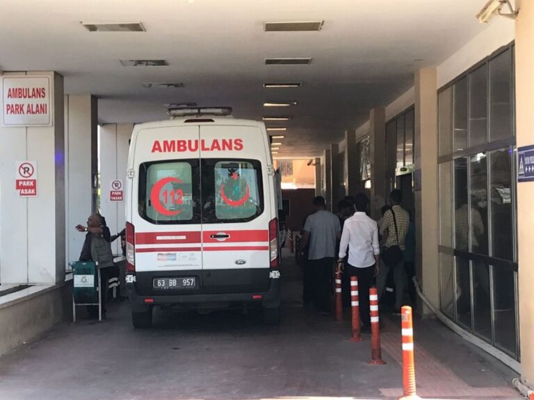 Urfa’dadamdan düşen çocuk hastanelik oldu!