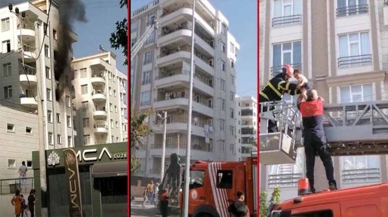 Urfa’da korkutan yangın!