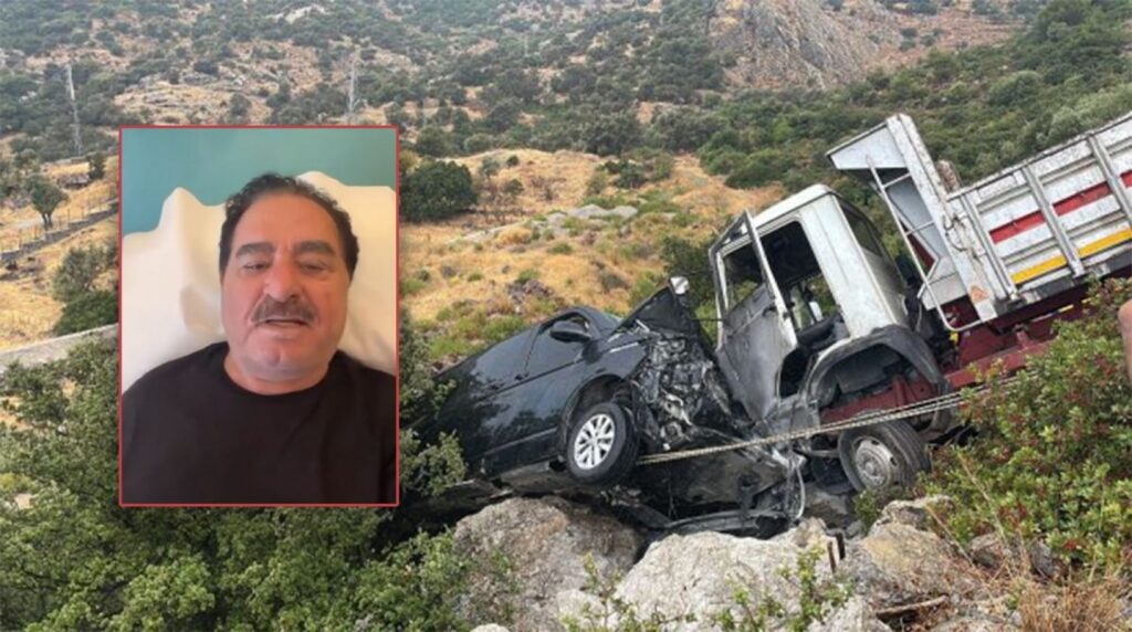 Kaza geçiren İbrahim Tatlıses’ten hastanede türkü