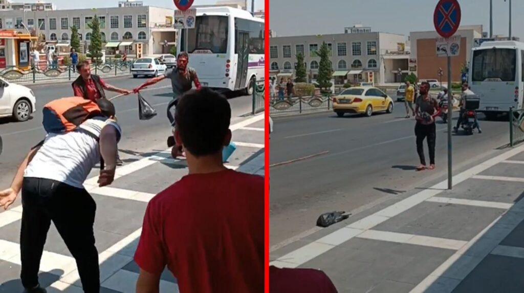 Urfa’da Suriyeli genç sokakta dehşet saçtı!