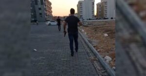 Urfa’da polis ve şüpheli arasında kovalamaca!