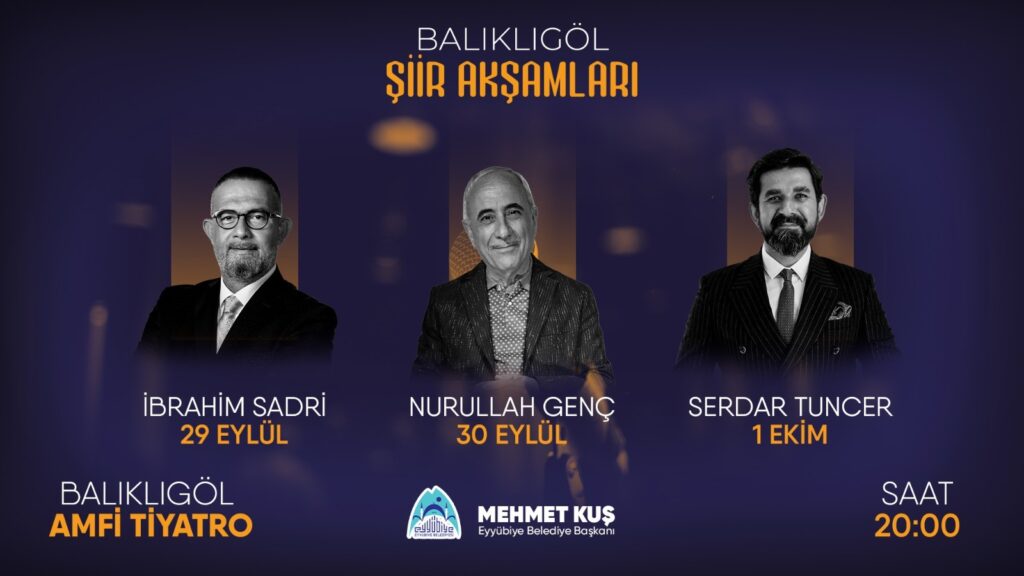Şanlıurfa’da ‘Şiir Akşamları’ başlıyor
