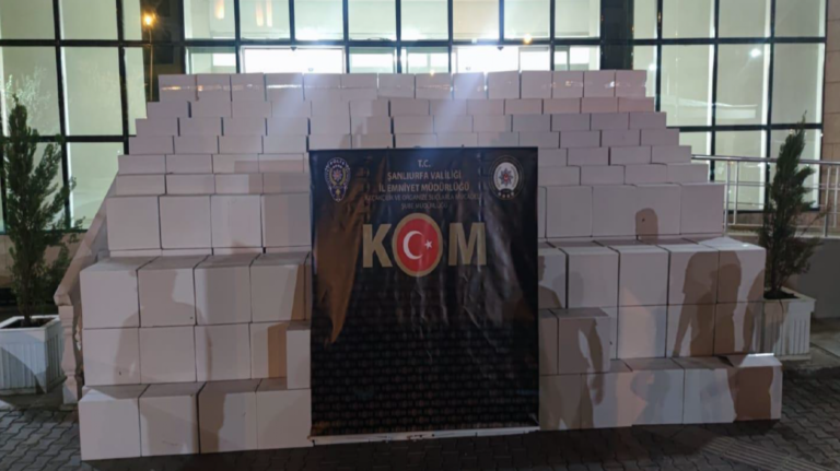 Şanlıurfa’da 5 milyona yakın dal makaronu ele geçirildi!