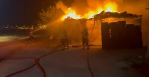 Şanlıurfa’da işyerinde yangın!