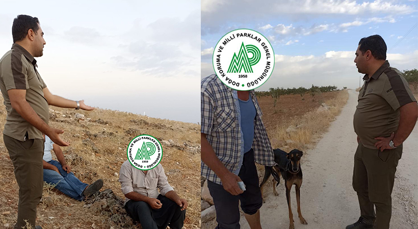 Şanlıurfa’da kaçak av yapanlara idari işlem!