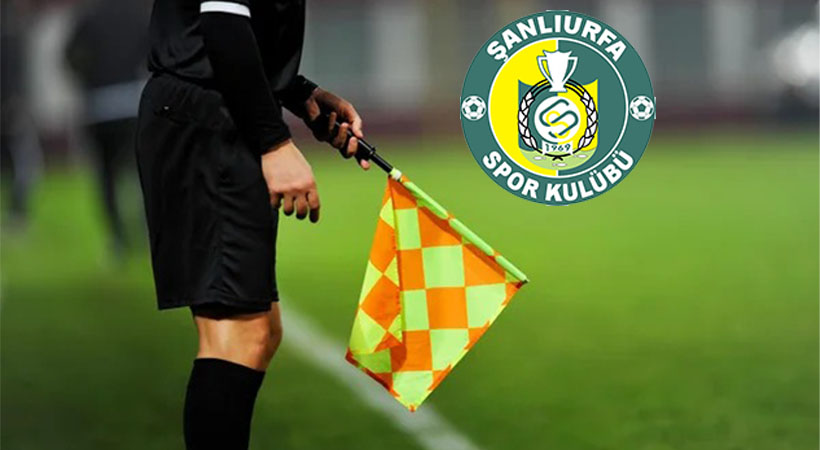 Şanlıurfaspor’un grubunda haftanın hakemleri belli oldu