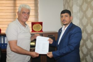 SP Haliliye ilçe Başkanı Baki, mazbatasını aldı!