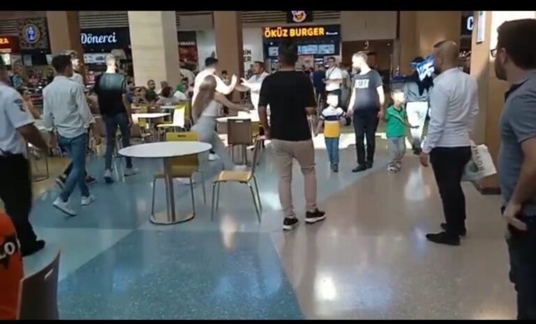 Şanlıurfa’da AVM’de kavga