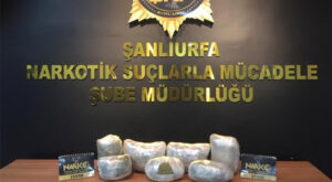 Urfa’da durdurulan araçta kilolarca esrar maddesi ele geçirildi