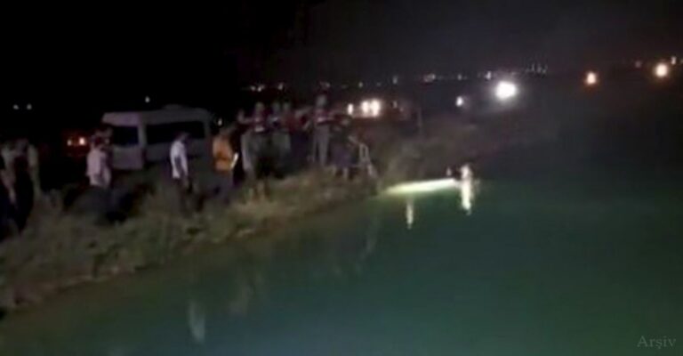 Şanlıurfa’da kanala atlayan genç için arama çalışması başlatıldı